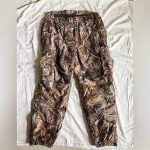 Medalist Huntgear Men's XL Insulated Hunting Pants Realtree Camo SilverMax 40-42